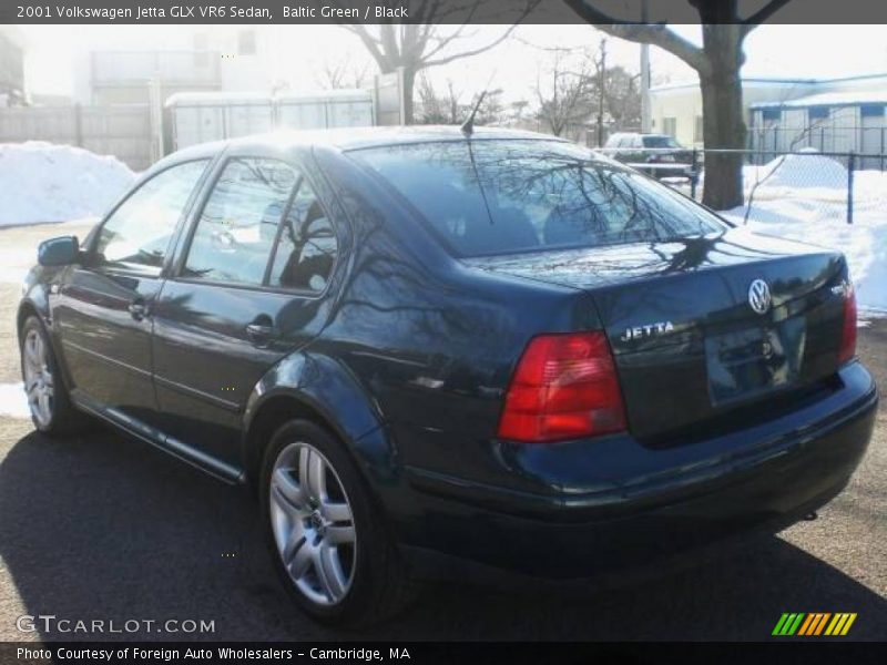 Baltic Green / Black 2001 Volkswagen Jetta GLX VR6 Sedan