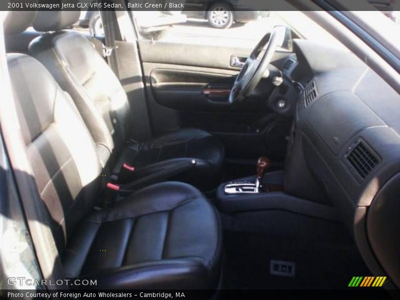Baltic Green / Black 2001 Volkswagen Jetta GLX VR6 Sedan