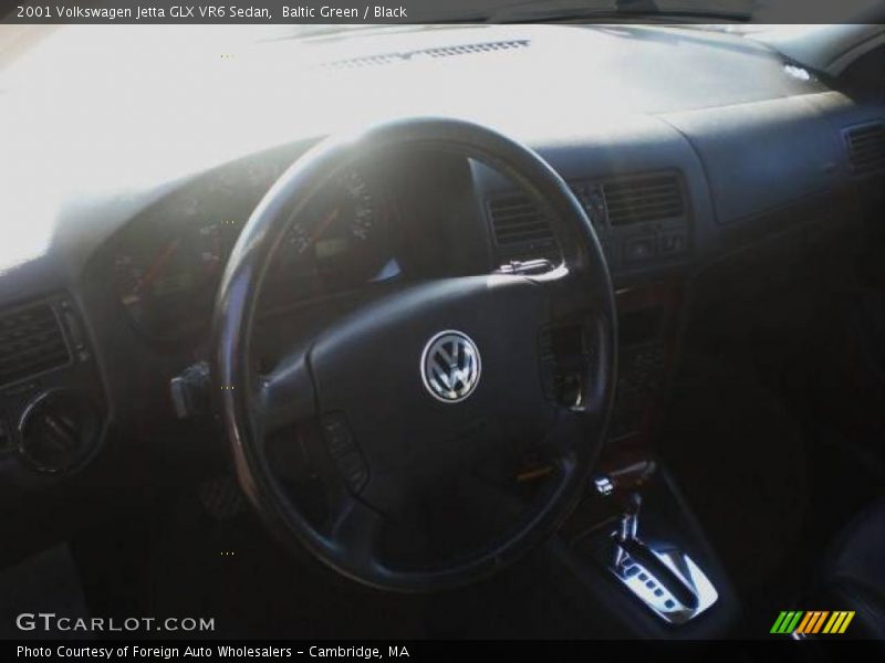 Baltic Green / Black 2001 Volkswagen Jetta GLX VR6 Sedan