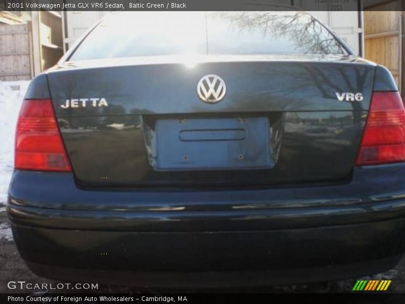 Baltic Green / Black 2001 Volkswagen Jetta GLX VR6 Sedan