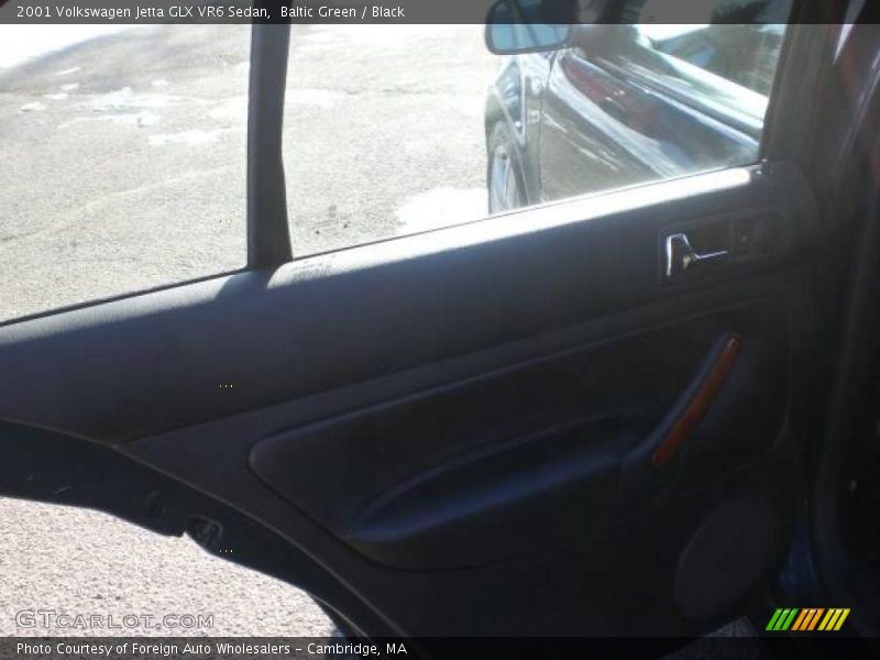 Baltic Green / Black 2001 Volkswagen Jetta GLX VR6 Sedan