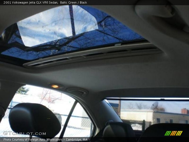 Baltic Green / Black 2001 Volkswagen Jetta GLX VR6 Sedan