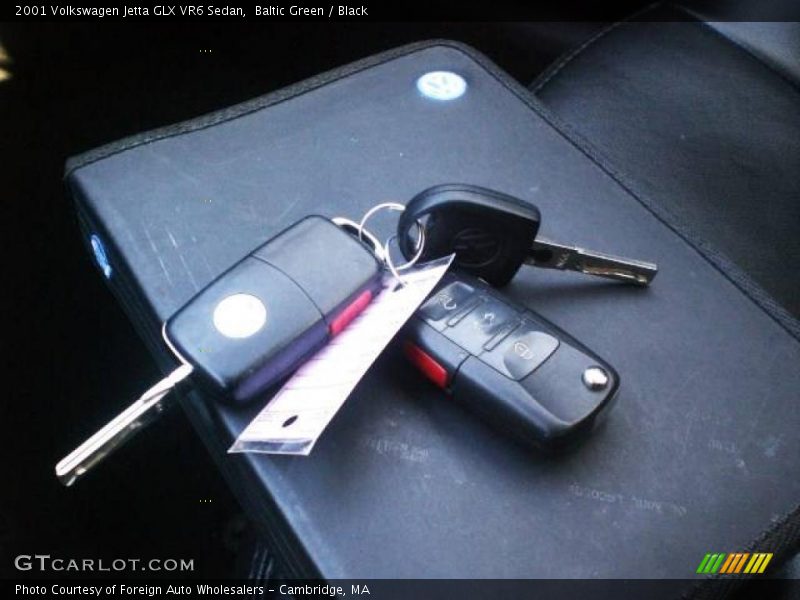 Baltic Green / Black 2001 Volkswagen Jetta GLX VR6 Sedan