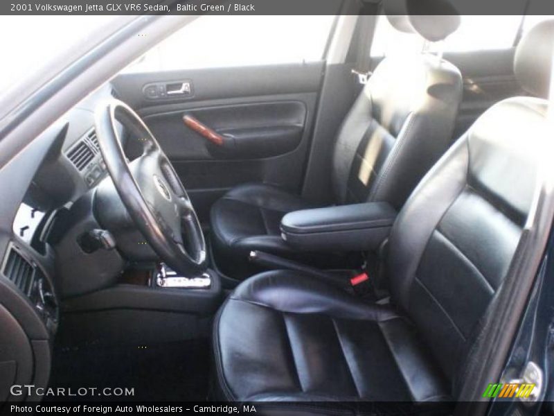 Baltic Green / Black 2001 Volkswagen Jetta GLX VR6 Sedan