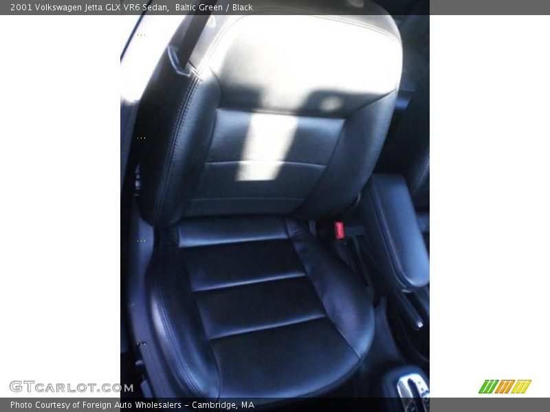 Baltic Green / Black 2001 Volkswagen Jetta GLX VR6 Sedan