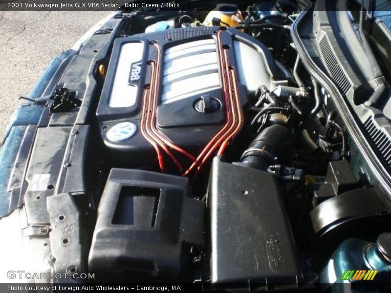 Baltic Green / Black 2001 Volkswagen Jetta GLX VR6 Sedan