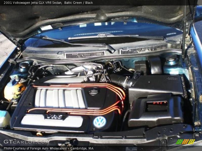 Baltic Green / Black 2001 Volkswagen Jetta GLX VR6 Sedan