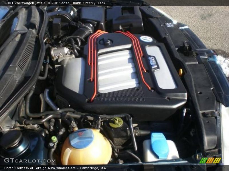 Baltic Green / Black 2001 Volkswagen Jetta GLX VR6 Sedan
