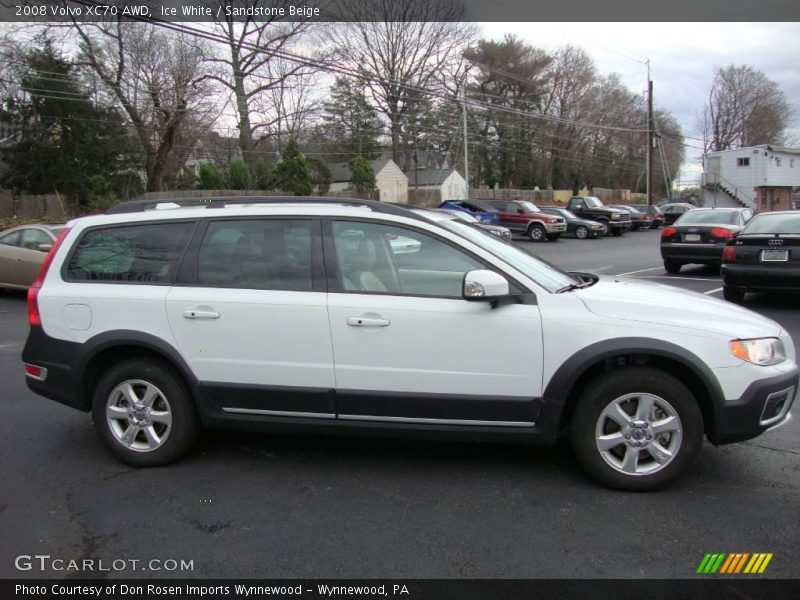 Ice White / Sandstone Beige 2008 Volvo XC70 AWD