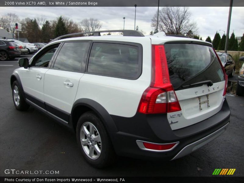 Ice White / Sandstone Beige 2008 Volvo XC70 AWD
