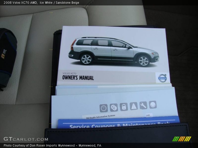Ice White / Sandstone Beige 2008 Volvo XC70 AWD