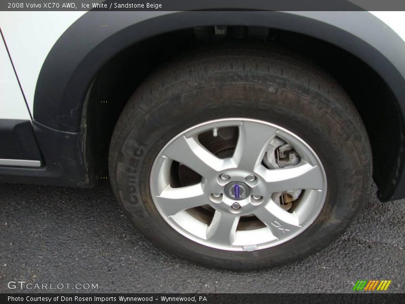 Ice White / Sandstone Beige 2008 Volvo XC70 AWD