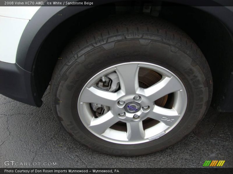 Ice White / Sandstone Beige 2008 Volvo XC70 AWD