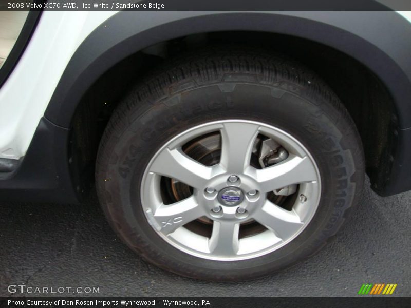 Ice White / Sandstone Beige 2008 Volvo XC70 AWD