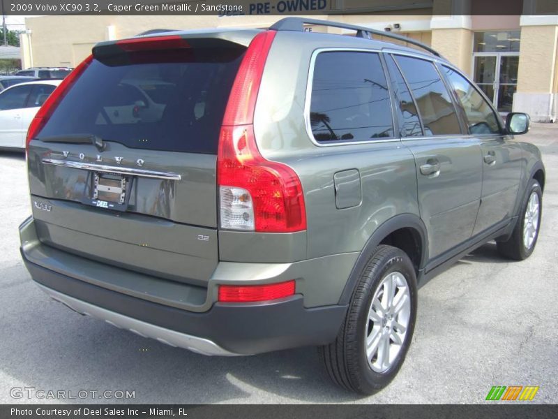 Caper Green Metallic / Sandstone 2009 Volvo XC90 3.2