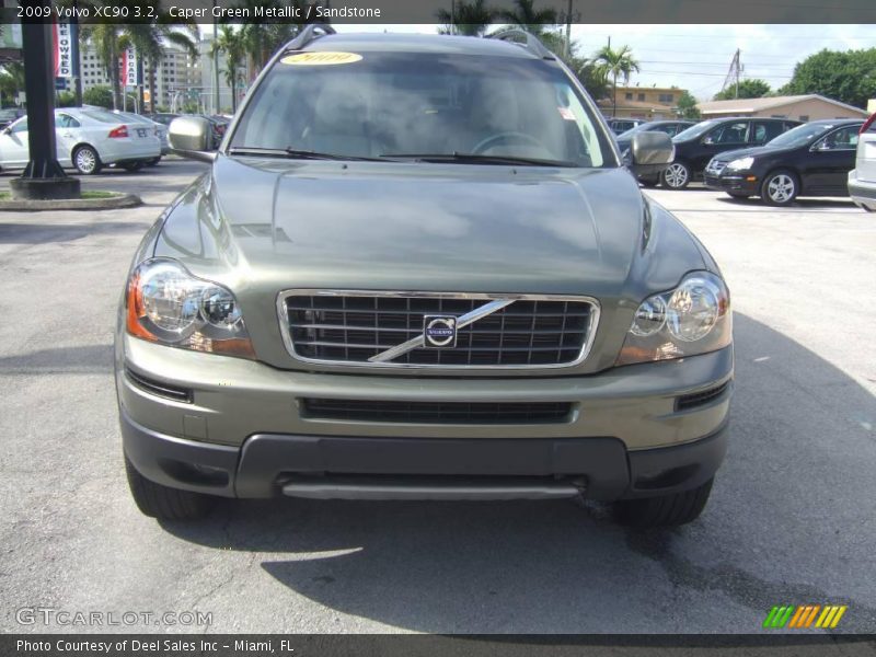 Caper Green Metallic / Sandstone 2009 Volvo XC90 3.2