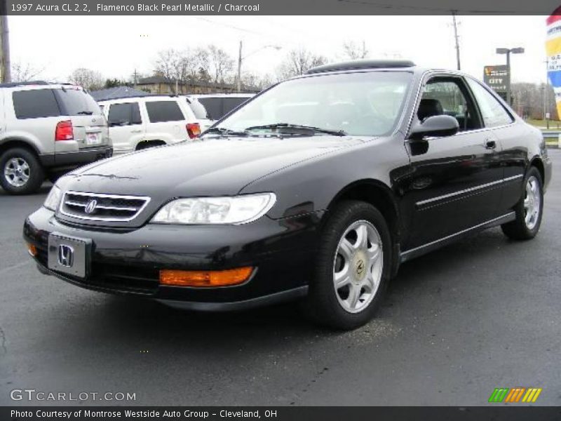 Flamenco Black Pearl Metallic / Charcoal 1997 Acura CL 2.2