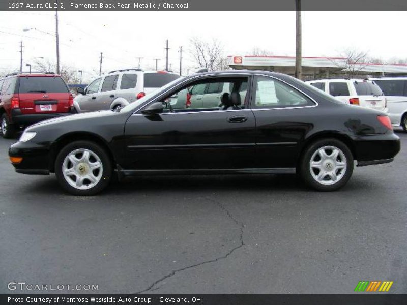 Flamenco Black Pearl Metallic / Charcoal 1997 Acura CL 2.2