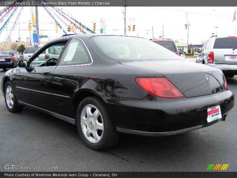 Flamenco Black Pearl Metallic / Charcoal 1997 Acura CL 2.2