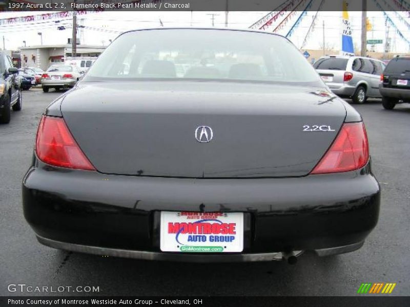 Flamenco Black Pearl Metallic / Charcoal 1997 Acura CL 2.2