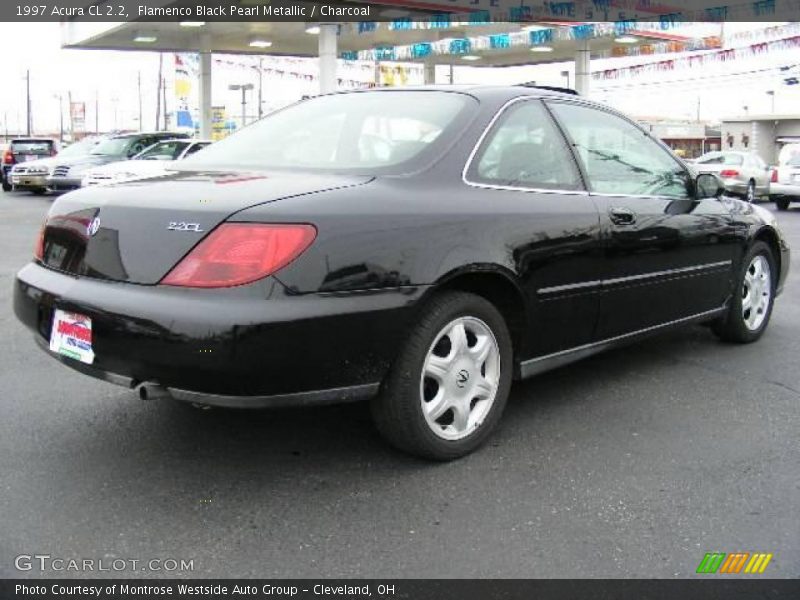 Flamenco Black Pearl Metallic / Charcoal 1997 Acura CL 2.2