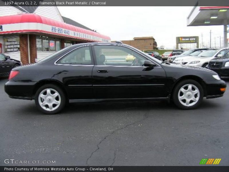 Flamenco Black Pearl Metallic / Charcoal 1997 Acura CL 2.2