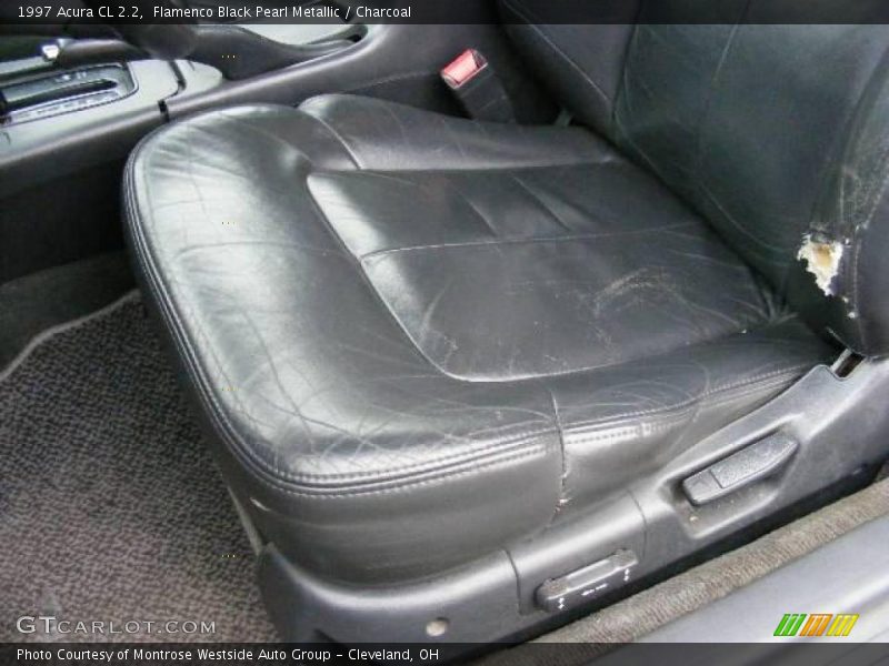 Flamenco Black Pearl Metallic / Charcoal 1997 Acura CL 2.2