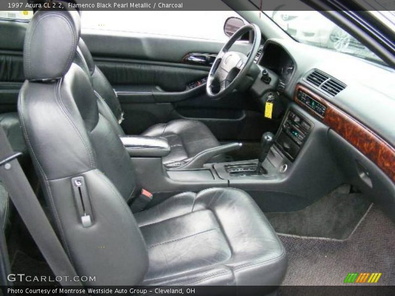 Flamenco Black Pearl Metallic / Charcoal 1997 Acura CL 2.2