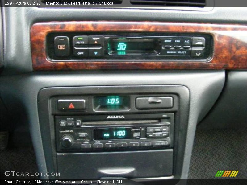 Flamenco Black Pearl Metallic / Charcoal 1997 Acura CL 2.2