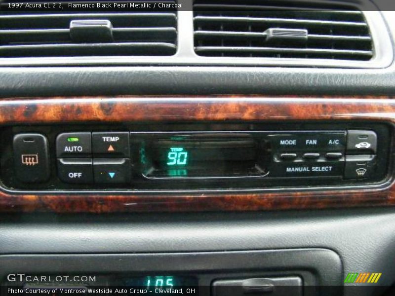 Flamenco Black Pearl Metallic / Charcoal 1997 Acura CL 2.2