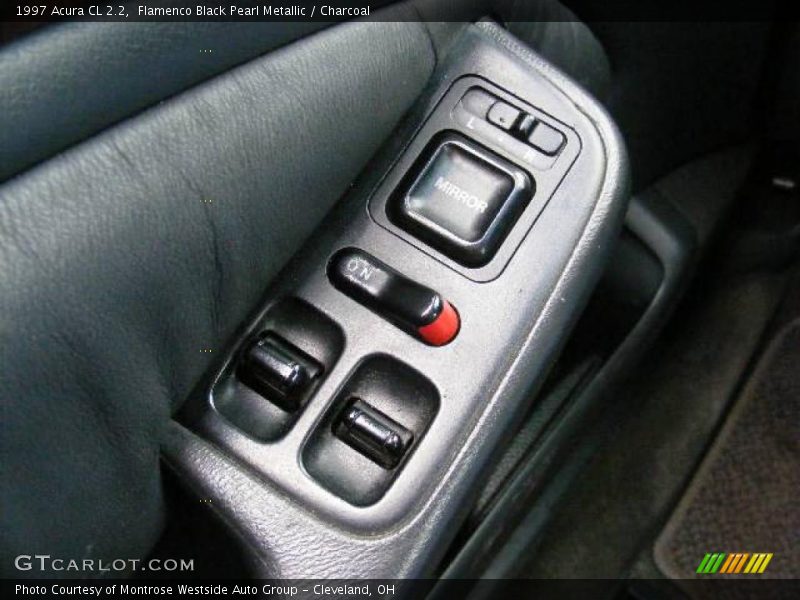 Flamenco Black Pearl Metallic / Charcoal 1997 Acura CL 2.2