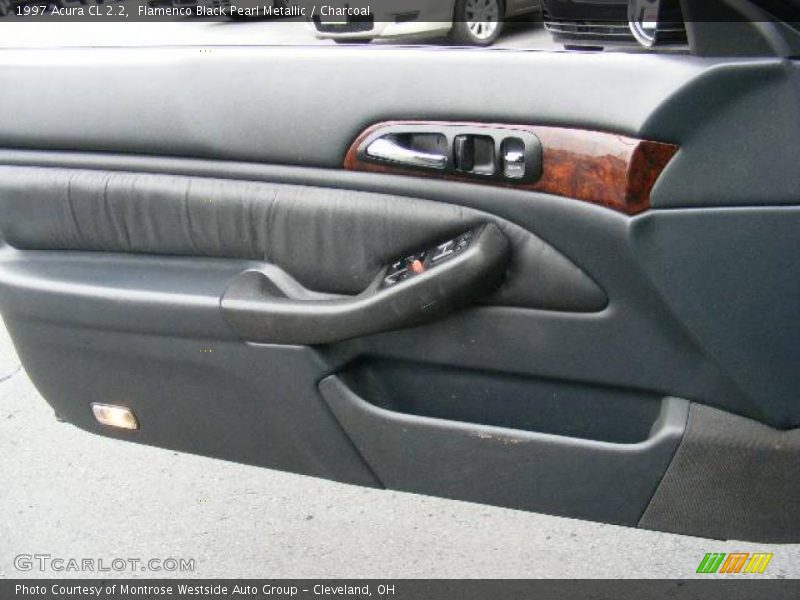 Flamenco Black Pearl Metallic / Charcoal 1997 Acura CL 2.2