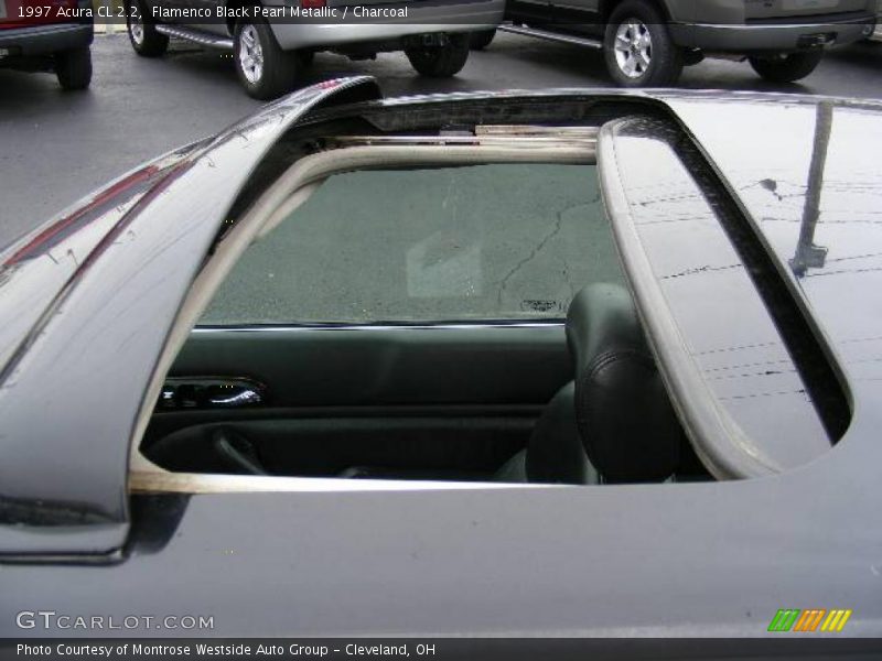 Flamenco Black Pearl Metallic / Charcoal 1997 Acura CL 2.2