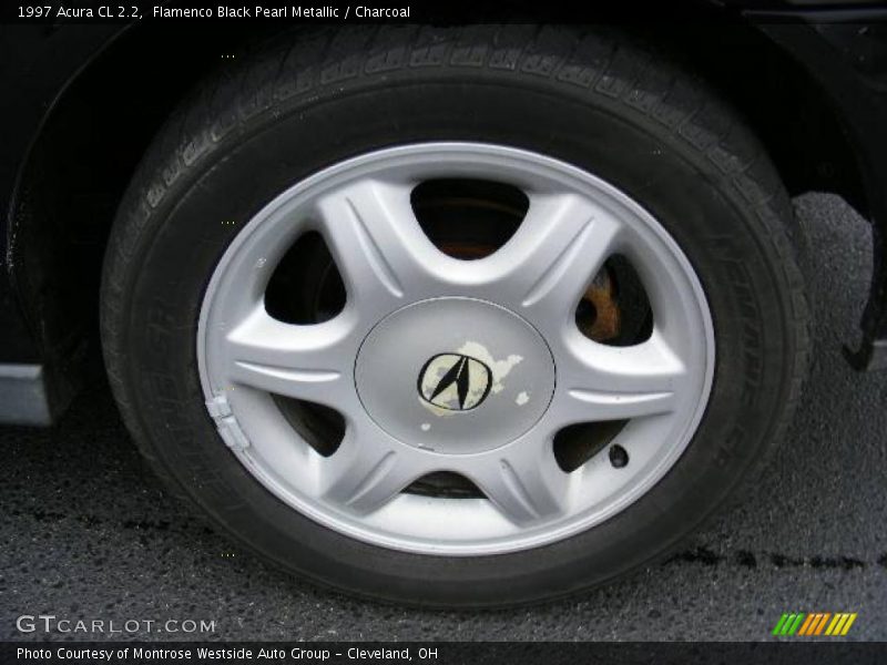 Flamenco Black Pearl Metallic / Charcoal 1997 Acura CL 2.2