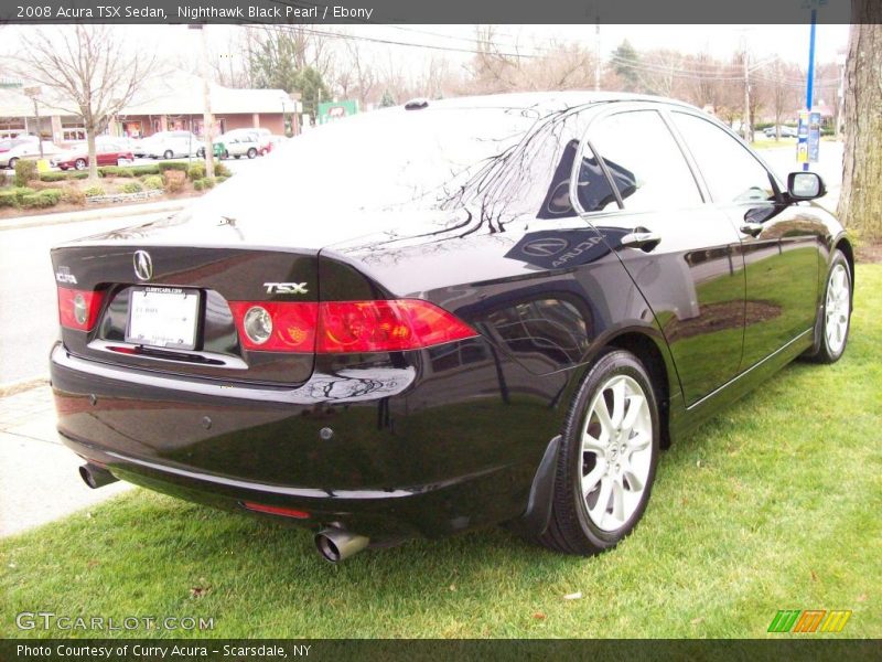 Nighthawk Black Pearl / Ebony 2008 Acura TSX Sedan