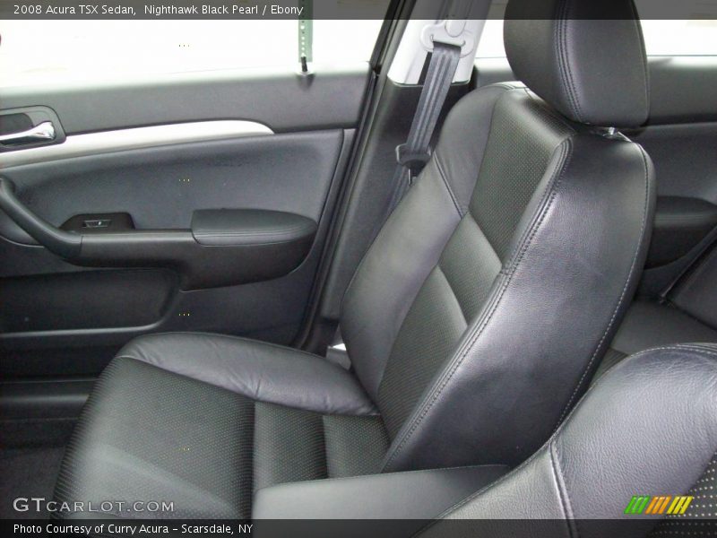 Nighthawk Black Pearl / Ebony 2008 Acura TSX Sedan