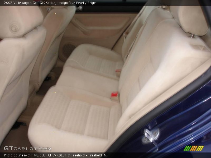 Indigo Blue Pearl / Beige 2002 Volkswagen Golf GLS Sedan
