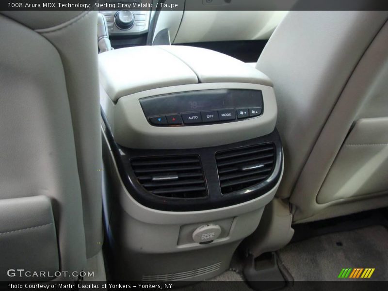 Sterling Gray Metallic / Taupe 2008 Acura MDX Technology