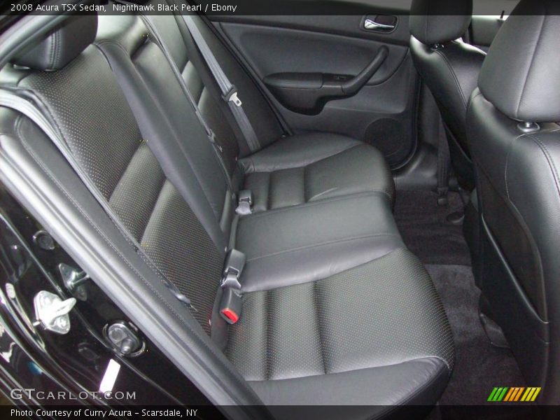 Nighthawk Black Pearl / Ebony 2008 Acura TSX Sedan