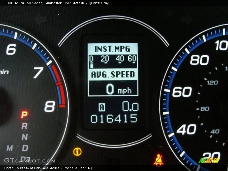 Alabaster Silver Metallic / Quartz Gray 2008 Acura TSX Sedan