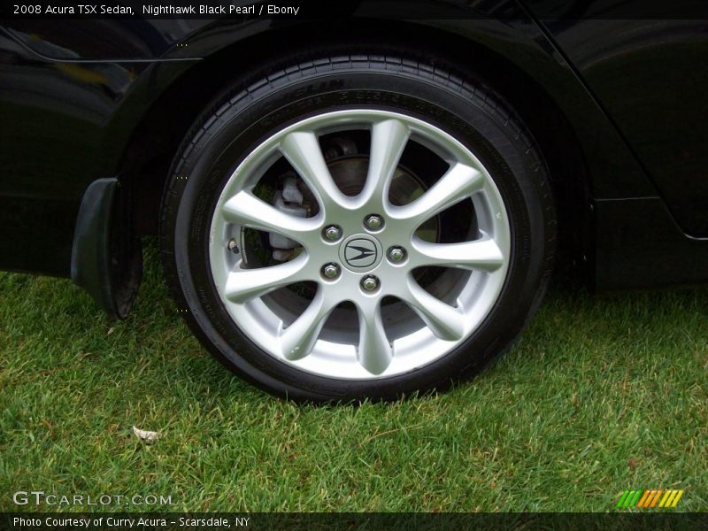 Nighthawk Black Pearl / Ebony 2008 Acura TSX Sedan