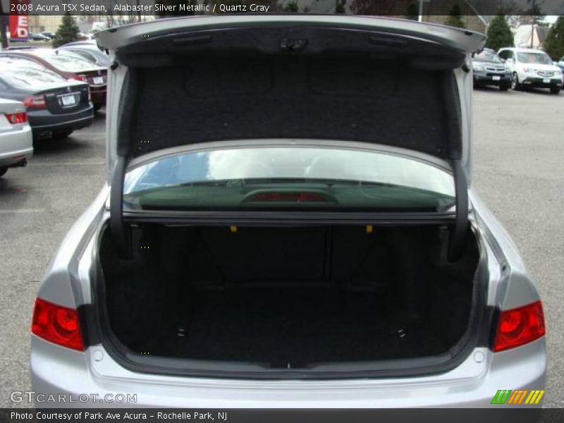 Alabaster Silver Metallic / Quartz Gray 2008 Acura TSX Sedan