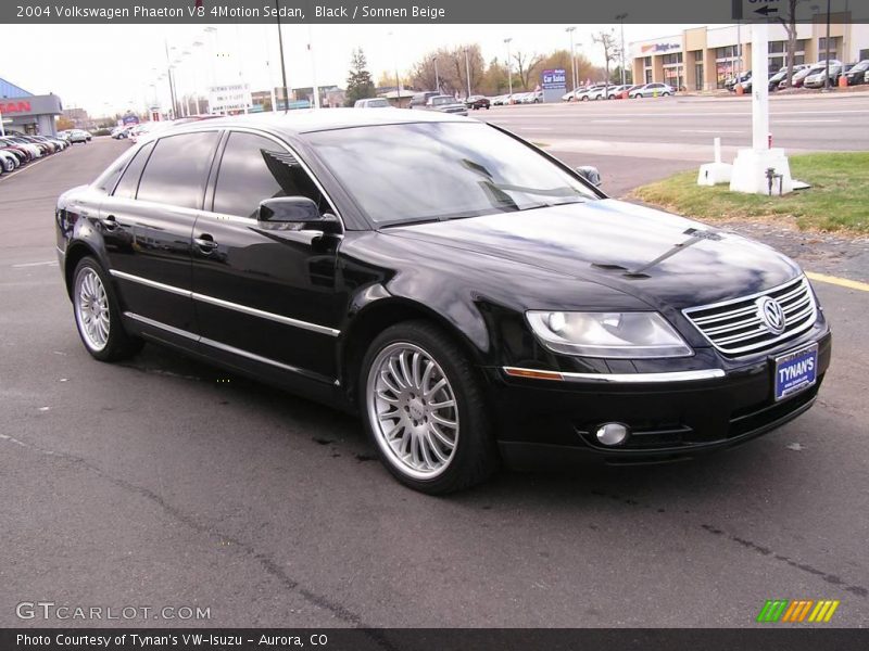 Black / Sonnen Beige 2004 Volkswagen Phaeton V8 4Motion Sedan