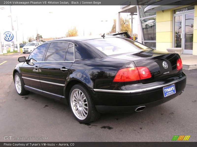Black / Sonnen Beige 2004 Volkswagen Phaeton V8 4Motion Sedan