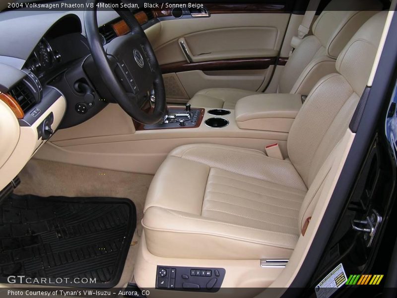 Black / Sonnen Beige 2004 Volkswagen Phaeton V8 4Motion Sedan