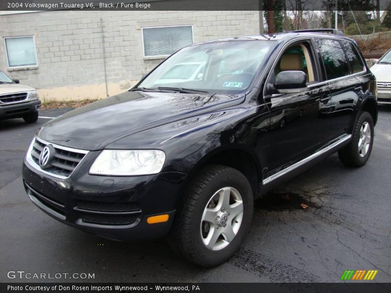 Black / Pure Beige 2004 Volkswagen Touareg V6