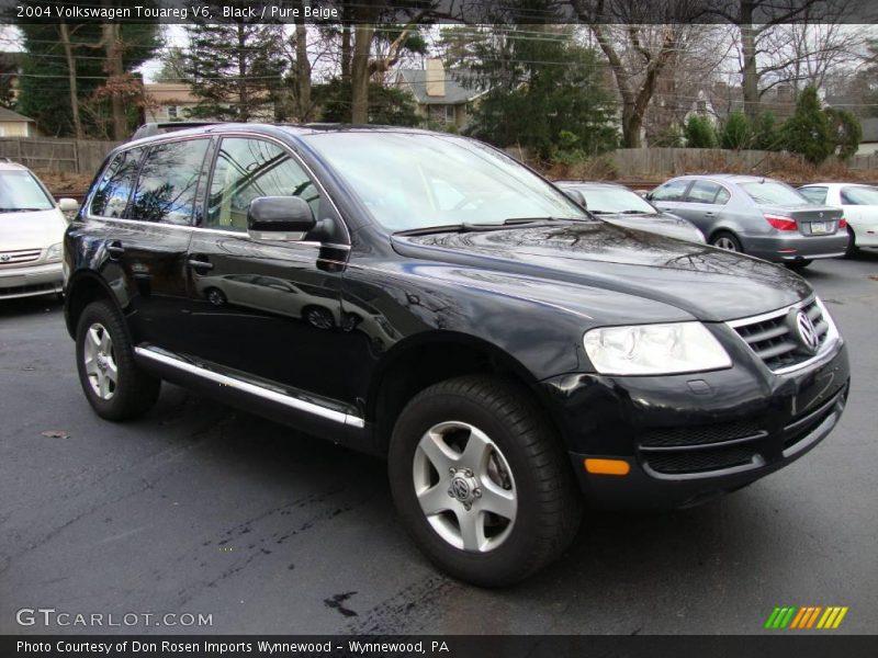 Black / Pure Beige 2004 Volkswagen Touareg V6