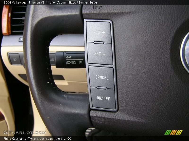 Black / Sonnen Beige 2004 Volkswagen Phaeton V8 4Motion Sedan