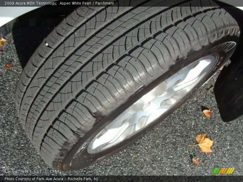 Aspen White Pearl / Parchment 2009 Acura MDX Technology