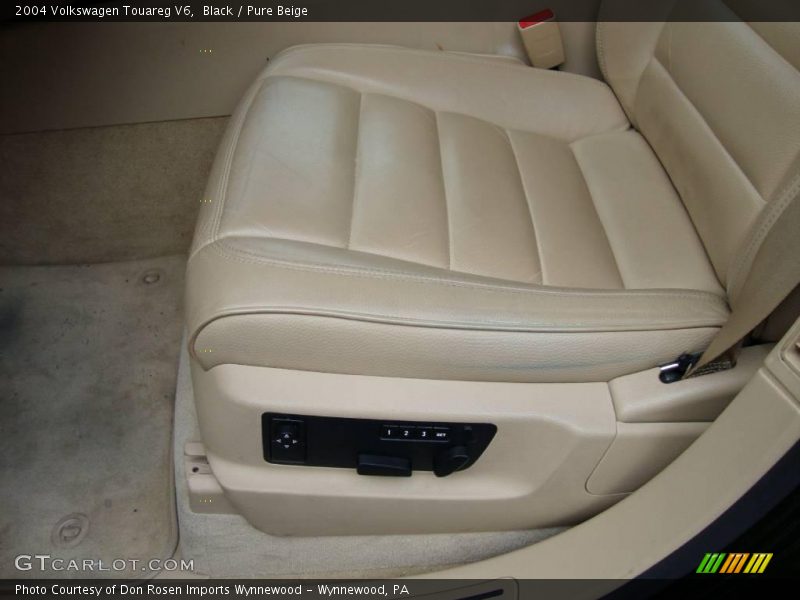 Black / Pure Beige 2004 Volkswagen Touareg V6